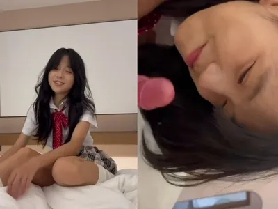Em loli dễ thương mút cây hàng biến em thành con em đào nứng p1