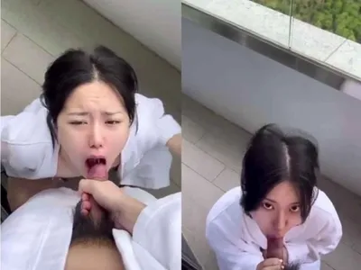 Mới sáng gà gáy đã bắt em khỏa thân mút cậu bé outdoor chung cư